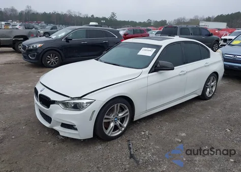 2016 BMW 340I z USA, uszkodzony, nr VIN WBA8B3G5XGNT92530
